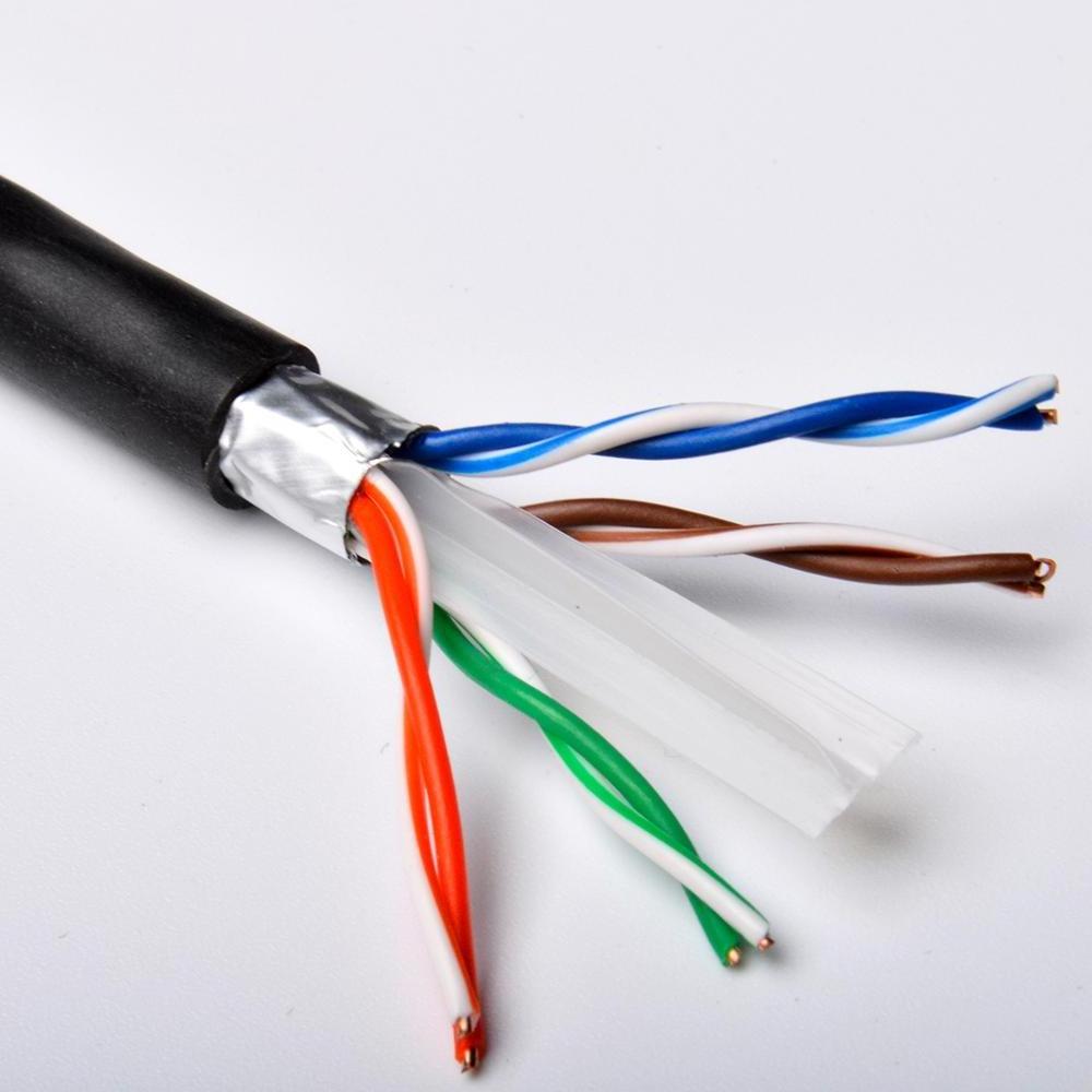 Triumph Cable Cat5 UTP cat5e copper 24AWG double jacket PVC PE jacket cat 5e outdoor telephone network CAT 5 cable