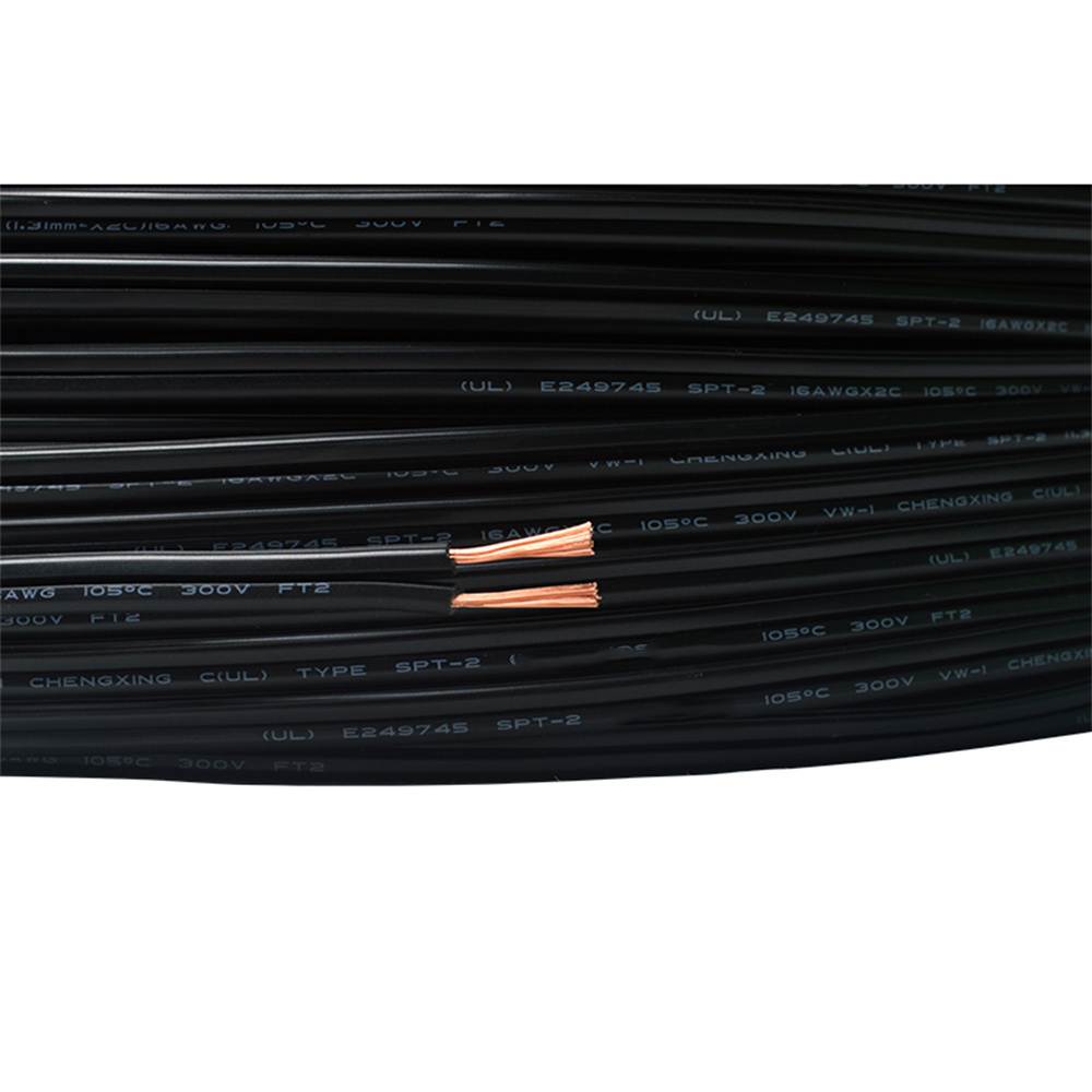 Factory High quality  Environmental Protection ULSPT-1 20AWG  PVC Coated Insulation Multi-core Copper Electric Wire