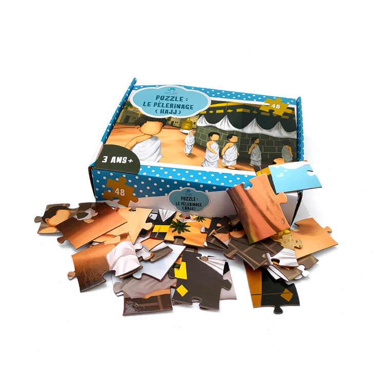 Educational Islamic Toys Jumbo Puzzle Customize for Muslim Kids 3 to 5