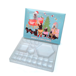 Empty CustomDown Pet Dog Food Treat Advent Calendar