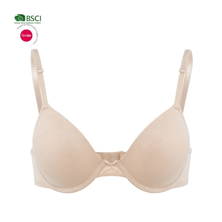 OEM Factory Girls Bras Cotton T-Shirt Comfortable Push Up Bra Women Underwear