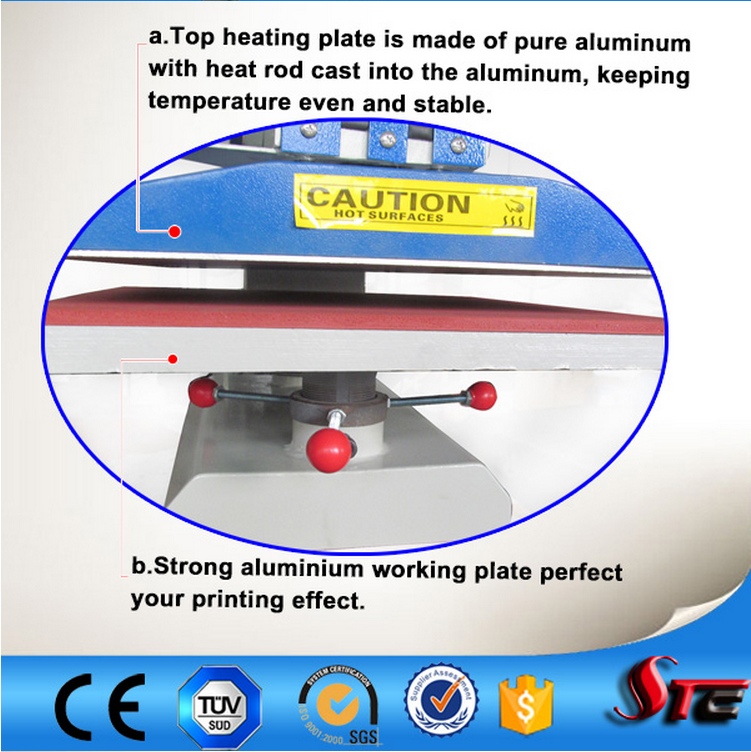 Easy To Operate heat press 38x38 digital swing away T-shirt transfer machine in Heat Press Machines