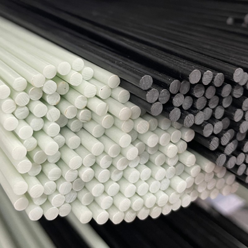 Factory Hot selling Glass Fiber Solid Rod Fiberglass Stake for fiberglass pools FRP Fiberglass Solid Rod