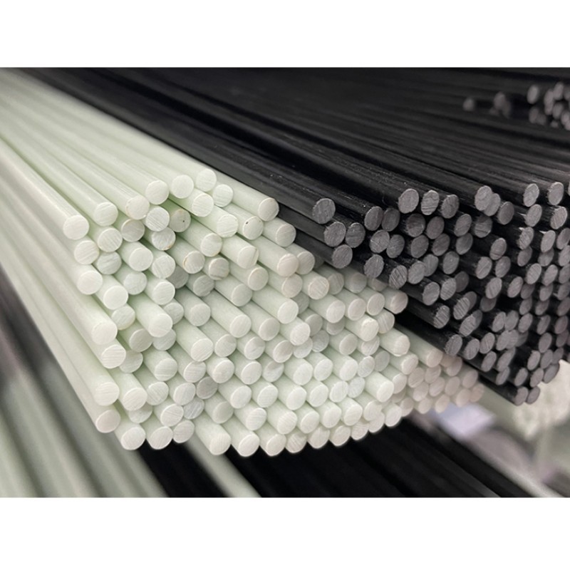 Factory Hot selling Glass Fiber Solid Rod Fiberglass Stake for fiberglass pools FRP Fiberglass Solid Rod