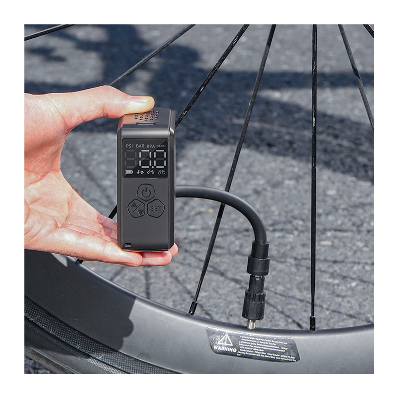 Popular demand Car Tire Pump Smart Automatic Air Pump Mini Portable Bicycle Pump Electric Wireless Tire Inflator Cordless Pumps