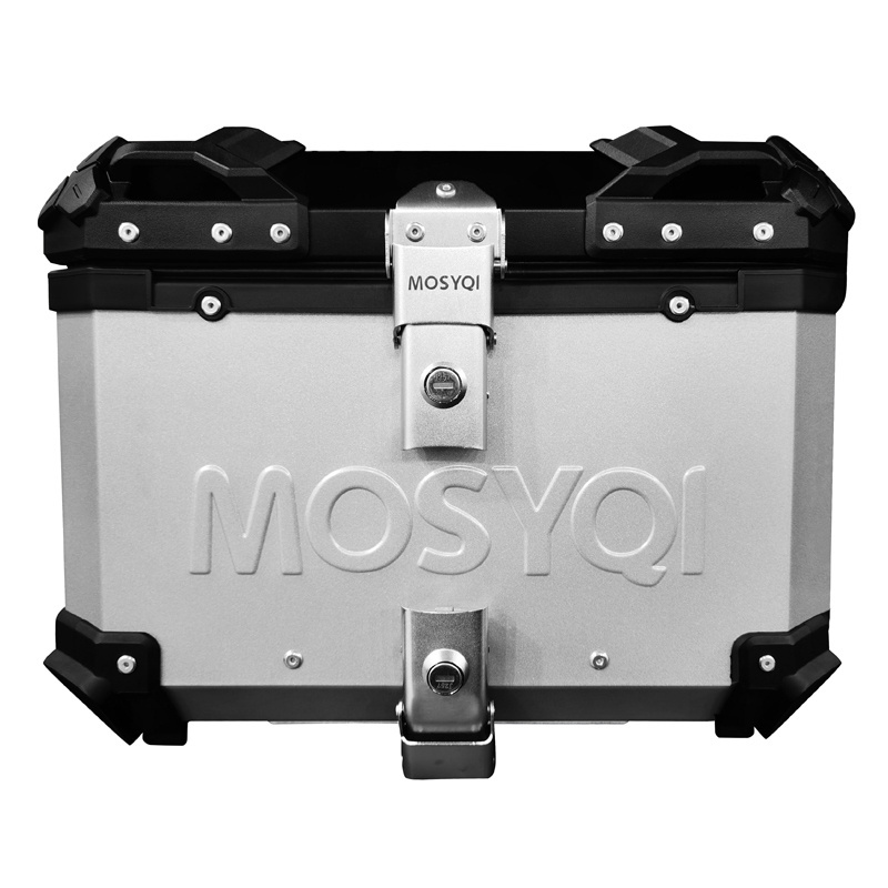 HKS 45L hand food side bag motorcycle delivery box luggage pannier alloy top case trunk motorcycle tail boxes for scooter sale