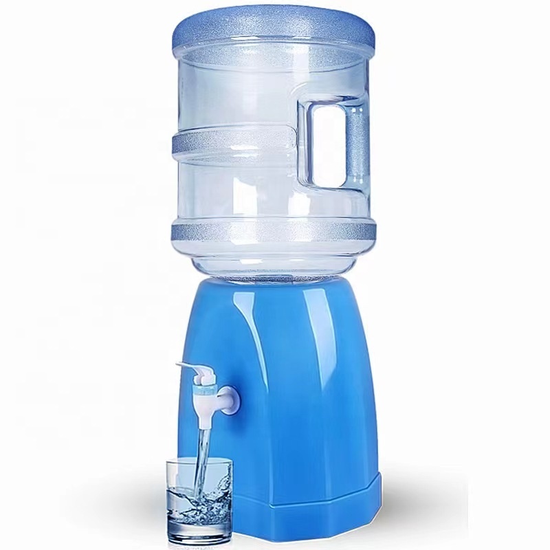 New Type Table Top Kids Warm Water Non Electric No Electricity Mini Water Dispenser Hot and Cold Water Dispenser Desktop Plastic