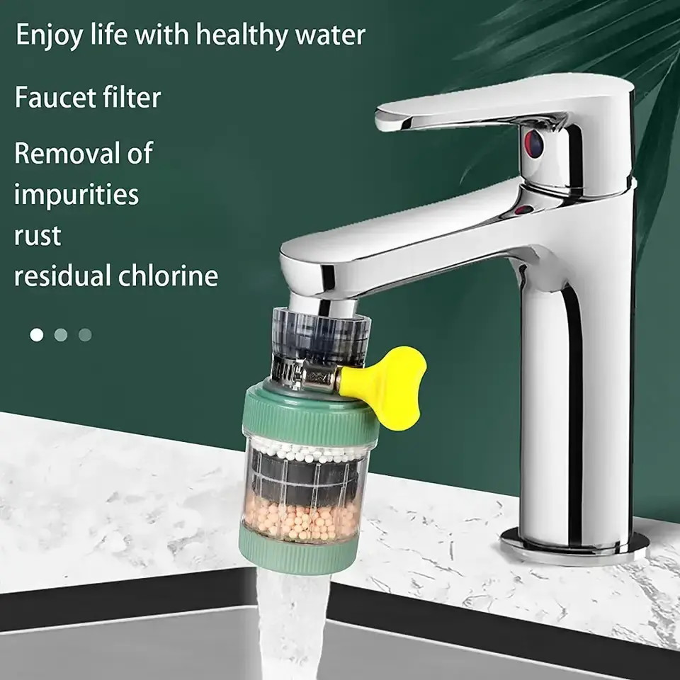 Best Quality Kitchen Faucet Mount Filter Water Purifier 6 Layer Water Purification Carbon Filter Mini Faucet Purifier