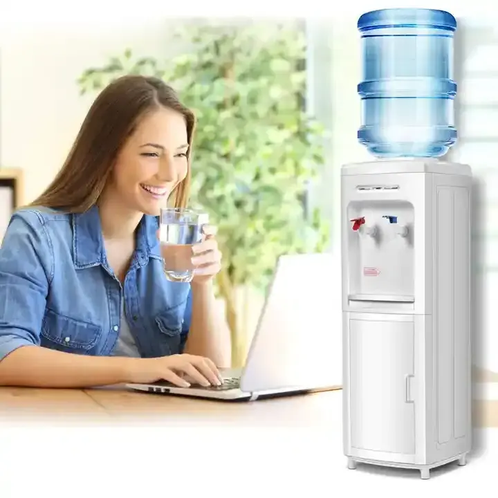 Hot And Cold Atmospheric And Connecting Direct Stainless Steel Desktop Drinking Water Dispenser