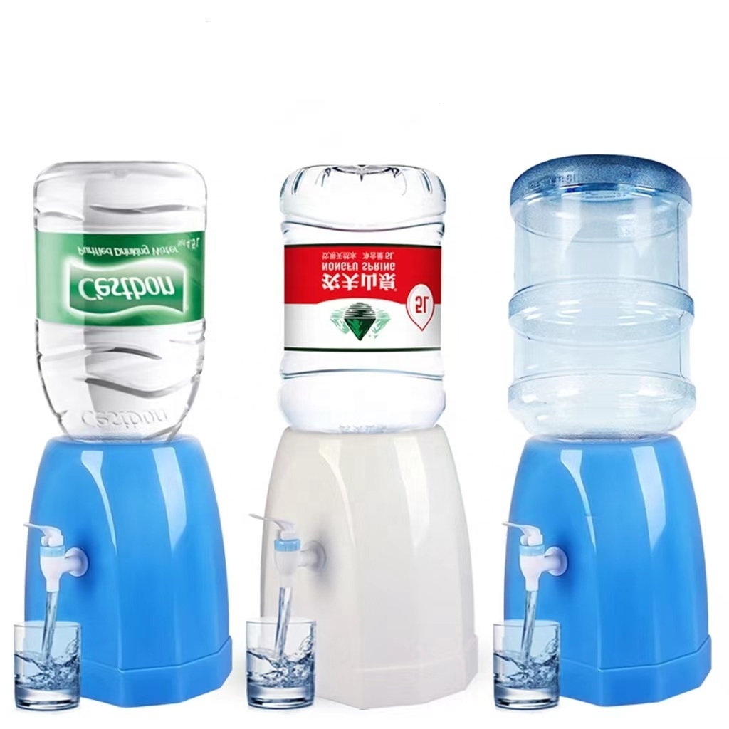 New Type Table Top Kids Warm Water Non Electric No Electricity Mini Water Dispenser Hot and Cold Water Dispenser Desktop Plastic