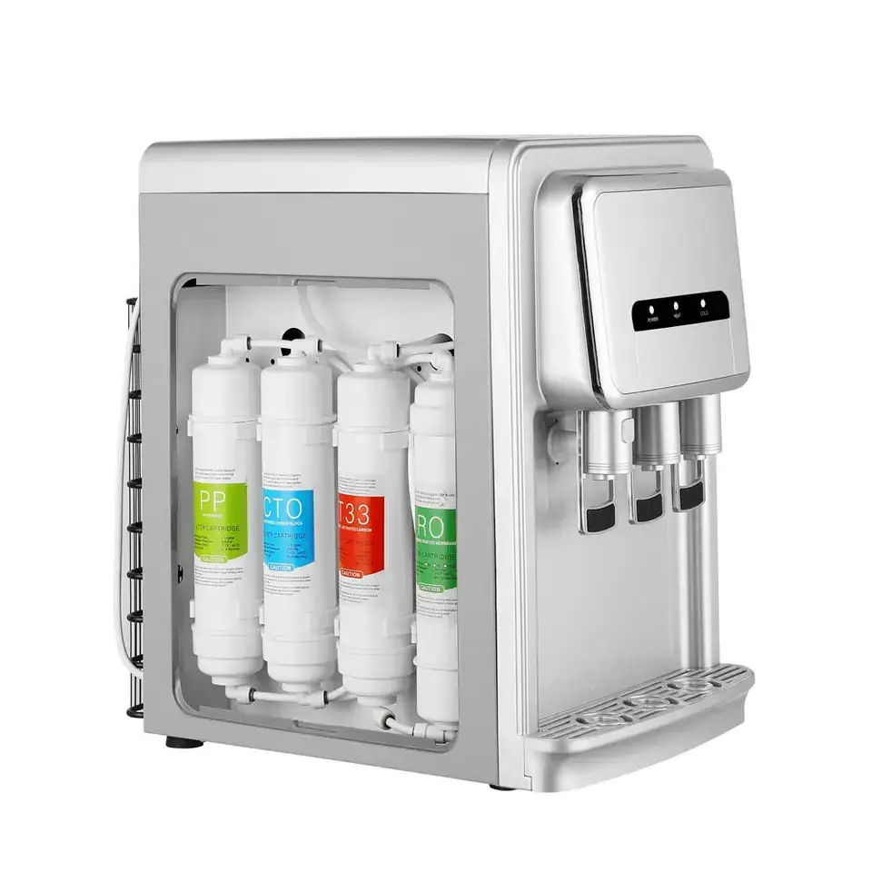 High Quality Desktop Pou Pipeline Water Purifier Dispenser With UF System Water Dispenser