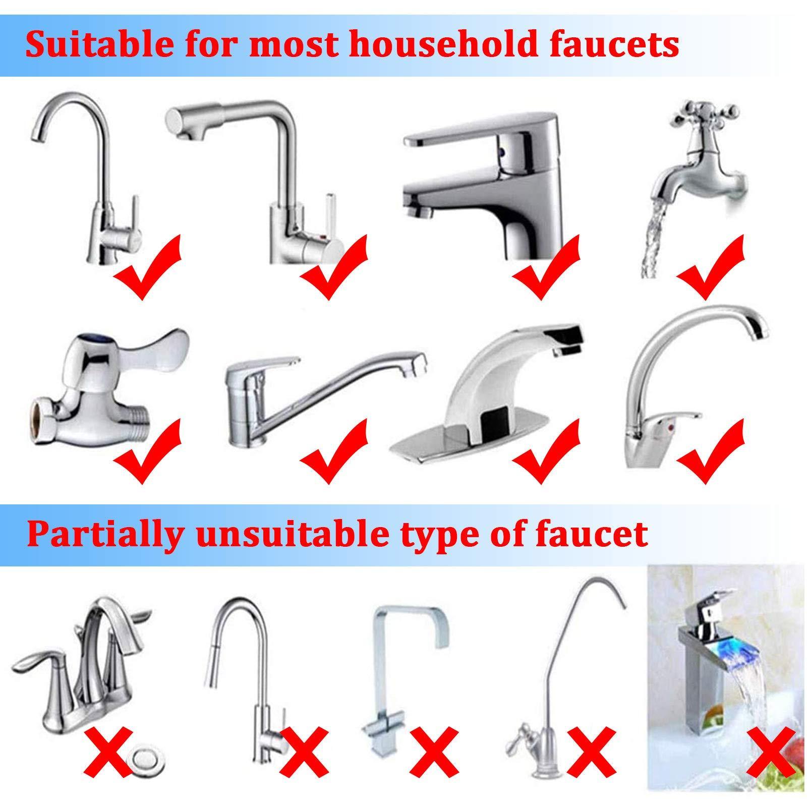 Household Stainless Steel Purifier Healthy 8 Layer Faucet Filter Kitchen Tap Water Filter