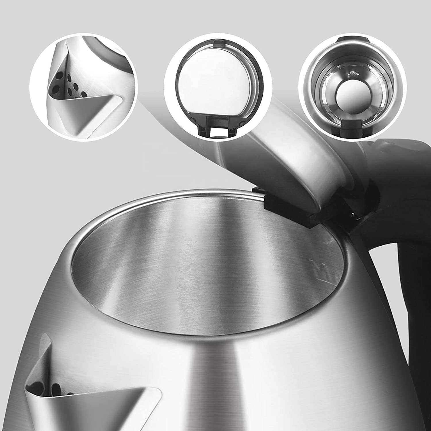 Low Price 1.8L Hot Sell Good Quality Electric Kettle Water Kettle Stainless Kettle