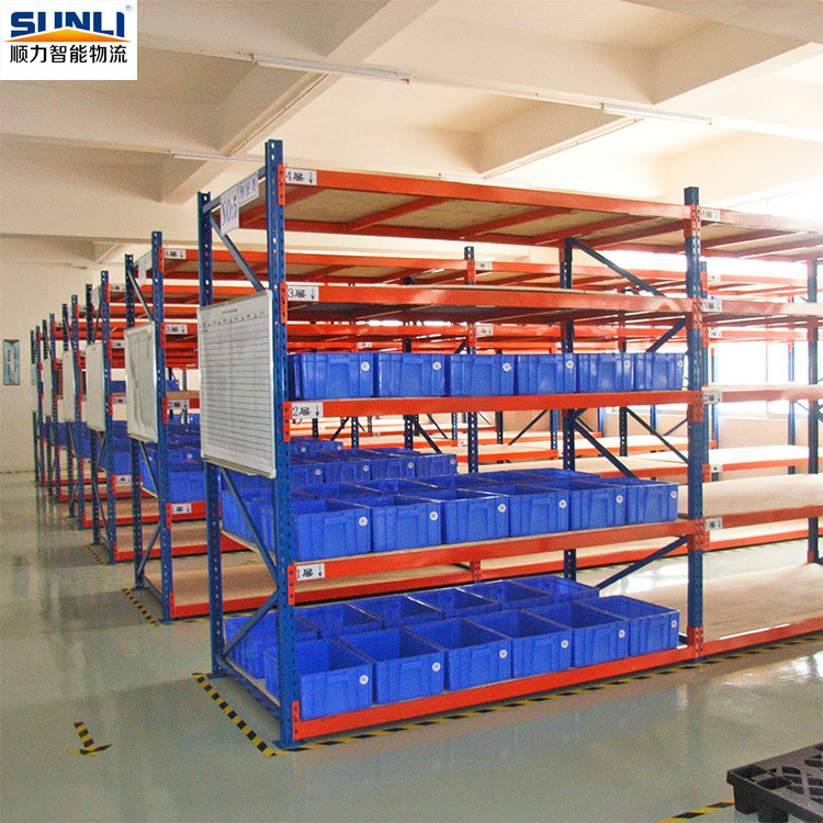 Adjustable Steel Warehouse Shelf Powder Coating Metal Storage Rack for Warehouses Stacking Racks & Shelves