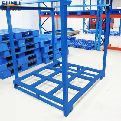 Warehouse Stacking Steel Metal Pallet Tyre Rack Storage Rack