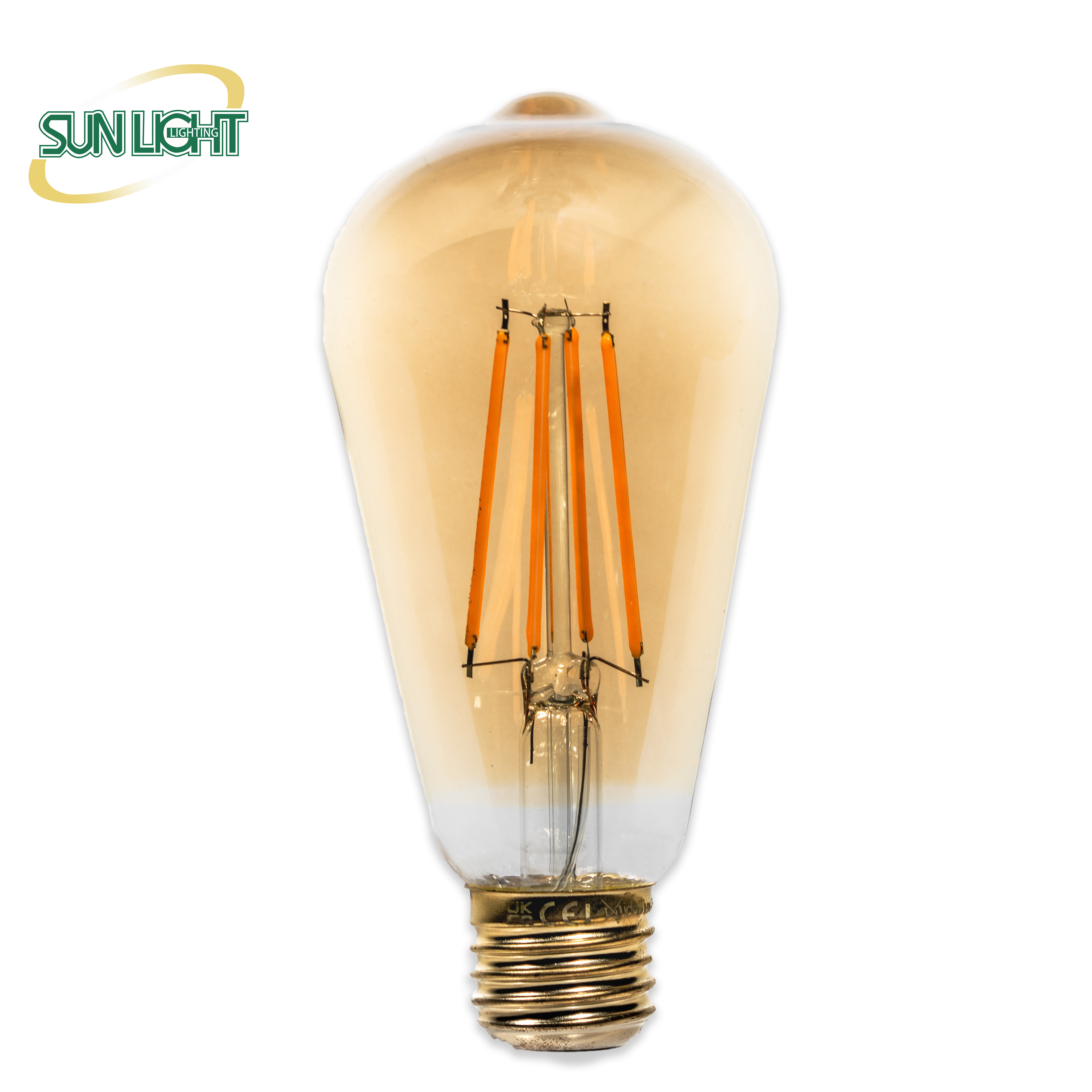 2W 4W 6W 8W Vintage Edison Electric Light Bulb Filament Lamp LED Bulb 2200K ~ 4000K Voltage 110V ~ 230V ST64 LED Filament Bulb