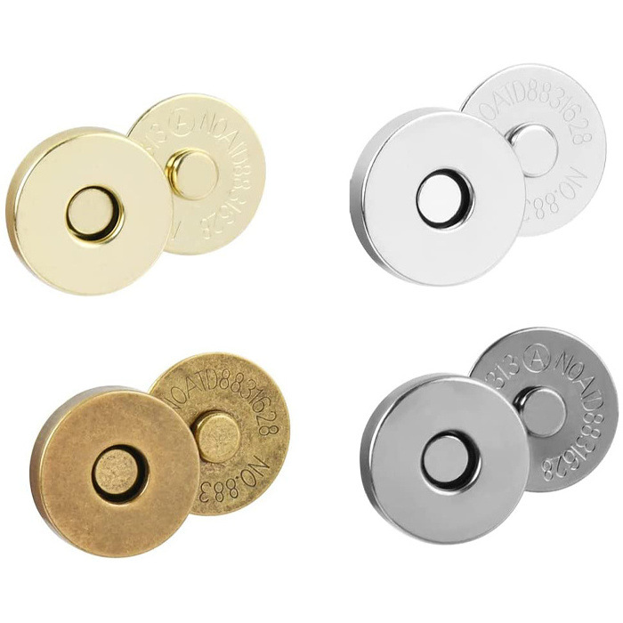 Magnet snap button for bag magnetic buttons for clothing