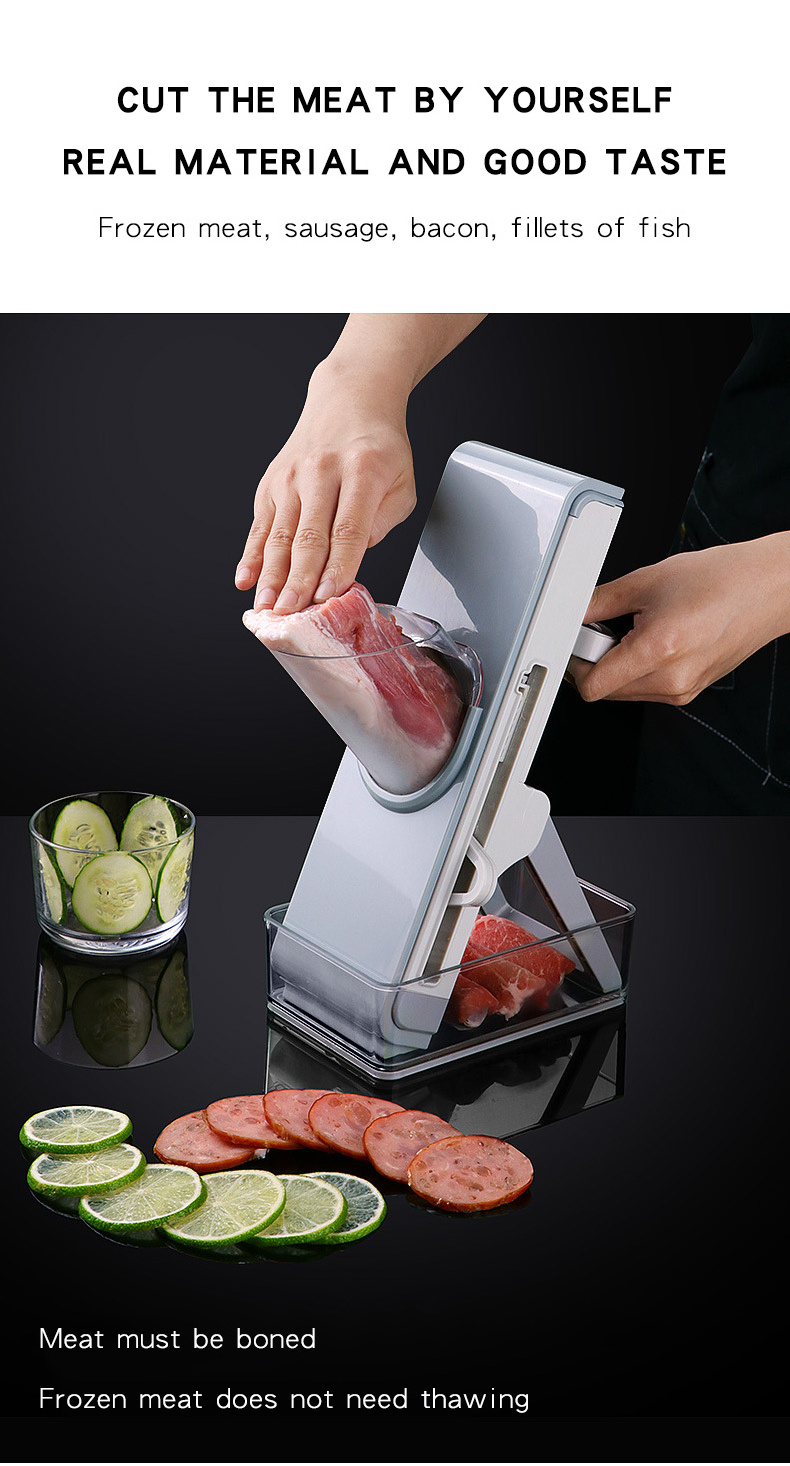 Household Kitchen Tools Vegetable Chopper Manual Grater Electric Vegetable Cutter Machine For Vegetable Meat