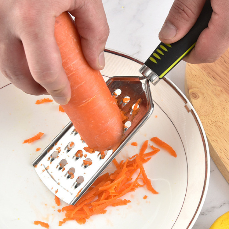 hand stainless steel cheese garlic ginger vegetable  grater plate with sus304 tell