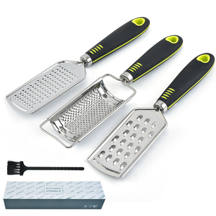 hand stainless steel cheese garlic ginger vegetable  grater plate with sus304 tell