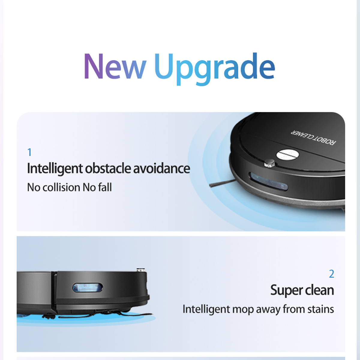 Wholesale Hard Floor Carpet Quiet Mi Cleaning Robot Vacuum Mopping And Sweeping Machine With Mobile App Remote