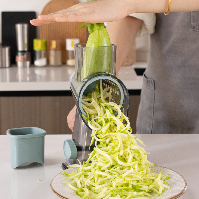 2024 New Products Kitchen Gadgets Mandoline Vegetable Slicer Onion Chopper Potato Cutter With 3 Blades