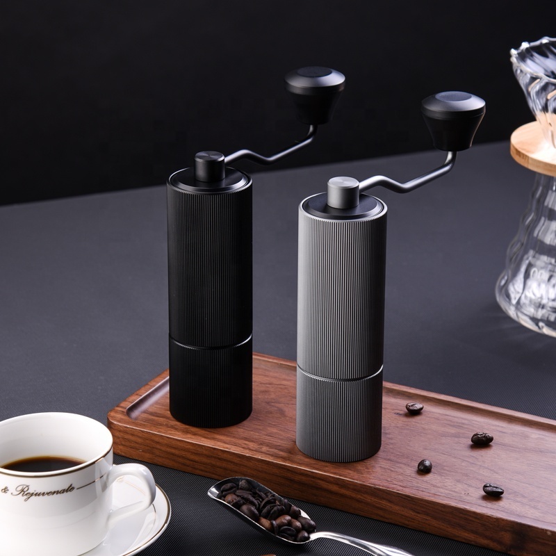 New Manual Coffee Grinder ABS Aluminum alloy Adjustable Coffee Bean Grinders Hand Mini Portable Coffee Grinder For Home