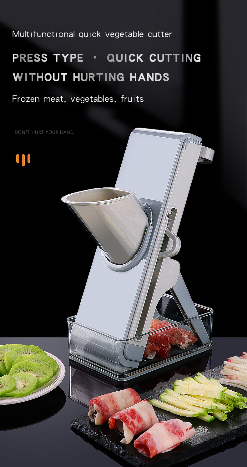 Household Kitchen Tools Vegetable Chopper Manual Grater Electric Vegetable Cutter Machine For Vegetable Meat