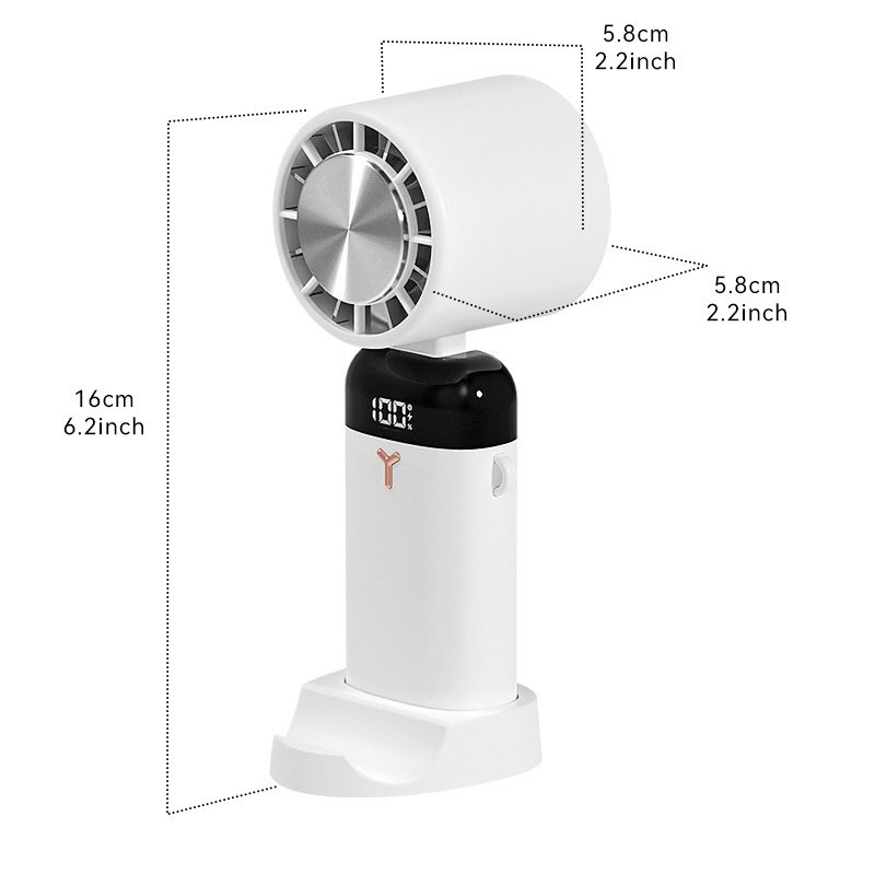 Mini Fan Rechargeable/Portable Mini Air cooler Fan Electric Household Office Ice Fan Cooler For Outdoor, Indoor