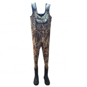 MAX-4 camouflage neoprene  fishing wader