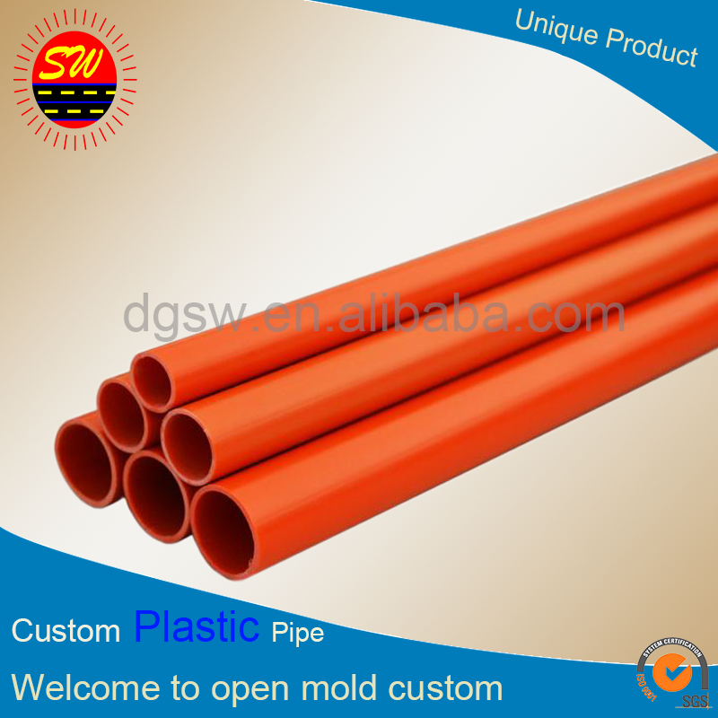 Custom Large Diameter Pvc Pipe On Sale,Pvc Plastic Pipe Factory,Oval Plastic Pipe U Shape  OEM