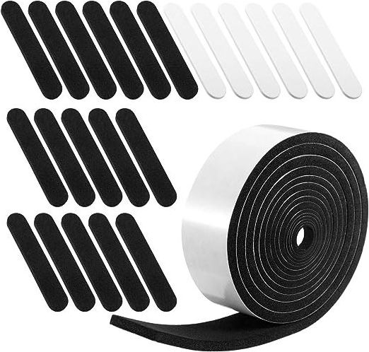 Custom EVA Hat Size Tape Reducer Foam Reducing Tape Roll Self Adhesive for Hat Black White adhesive EVA foam