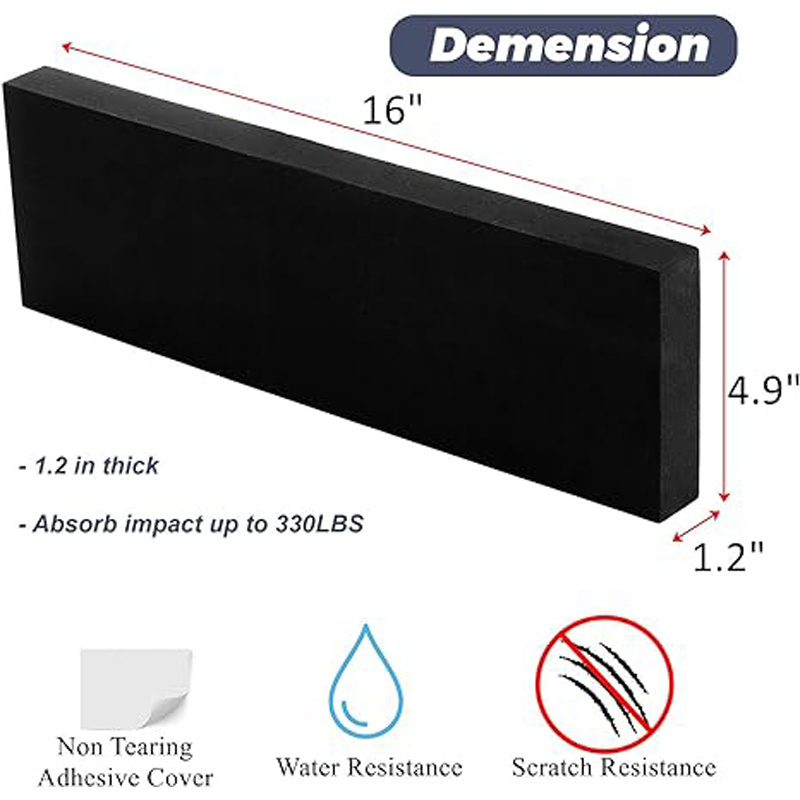 Garage Wall Protector, Car Door Corner Edge Bumper Guard Protector, Self Adhesive EVA Foam Pad for Garage Parking Assist