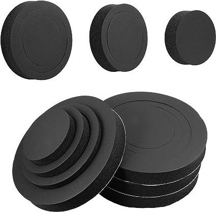 Custom EVA Foam for speaker,Universal EVA Self Adhesive Sponge High Rebound Waterproof Car Door Speaker Foam Fast Rings Baffle K