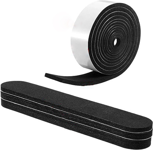 Custom EVA Hat Size Tape Reducer Foam Reducing Tape Roll Self Adhesive for Hat Black White adhesive EVA foam