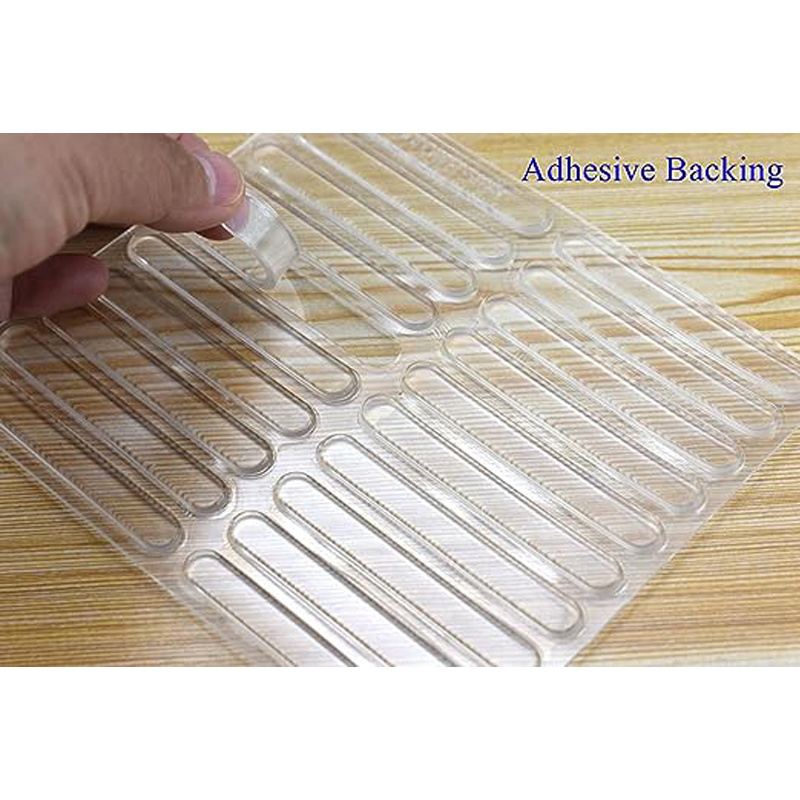 Custom Adhesive Sound Dampening Pads Cabinet Door Bumper Clear Cupboard Cabinet Pads for Doors, Cabinets, Drawers