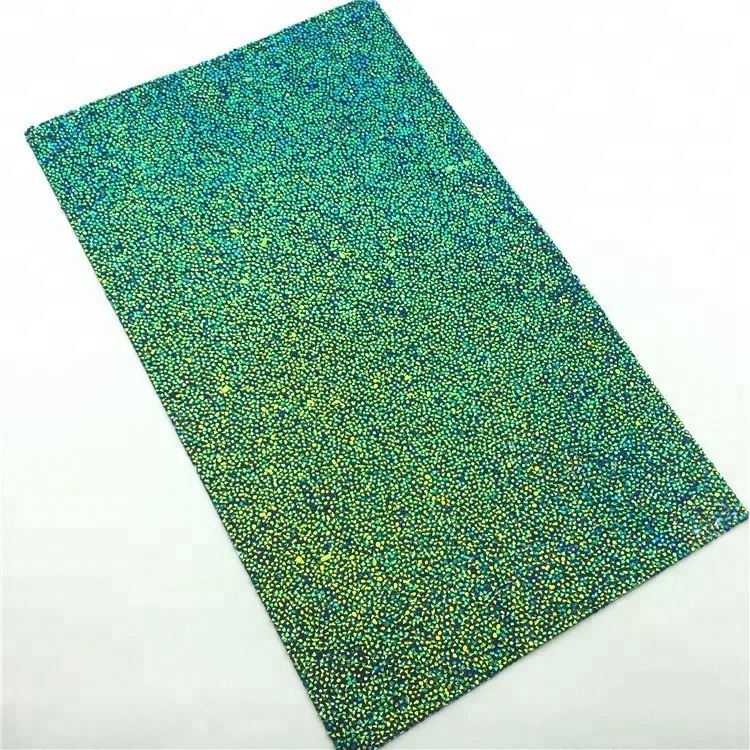 Wholesale AB Color Hotfix Rhinestone Sheet For Fabric 24*40cm