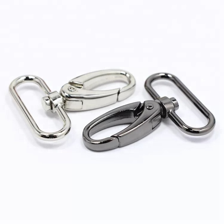 1Inch Luggage Accessory Swivel Lobster Buckle Alloy Belt Buckle for Handbag Clasp Lobster Trigger Clips Snap Bag Hook