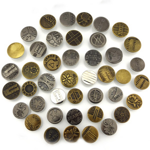 wholesale high quality garment accessories antique vintage tack Jeans button for coat pants jeans clothing