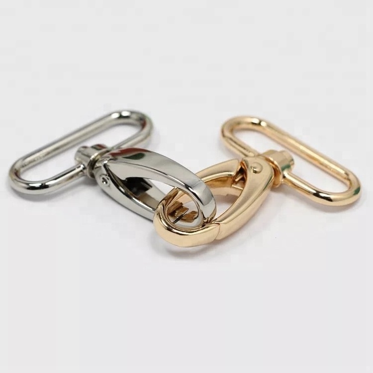 1Inch Luggage Accessory Swivel Lobster Buckle Alloy Belt Buckle for Handbag Clasp Lobster Trigger Clips Snap Bag Hook