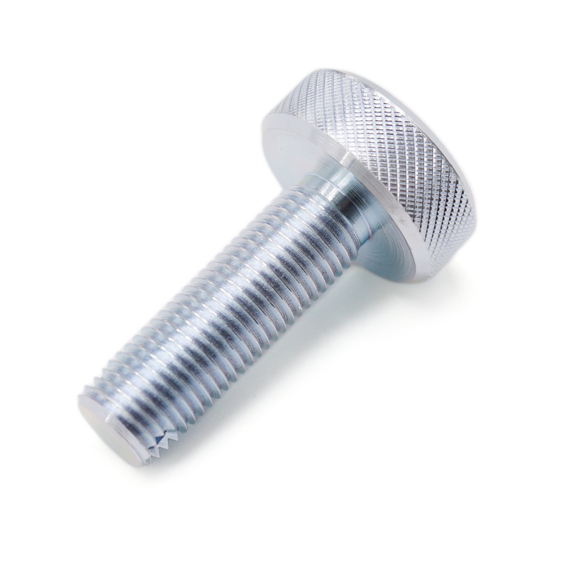 Oem Fasteners Flat Knurled Head Screw Thumb Screws to Fix the Umbrella Stand