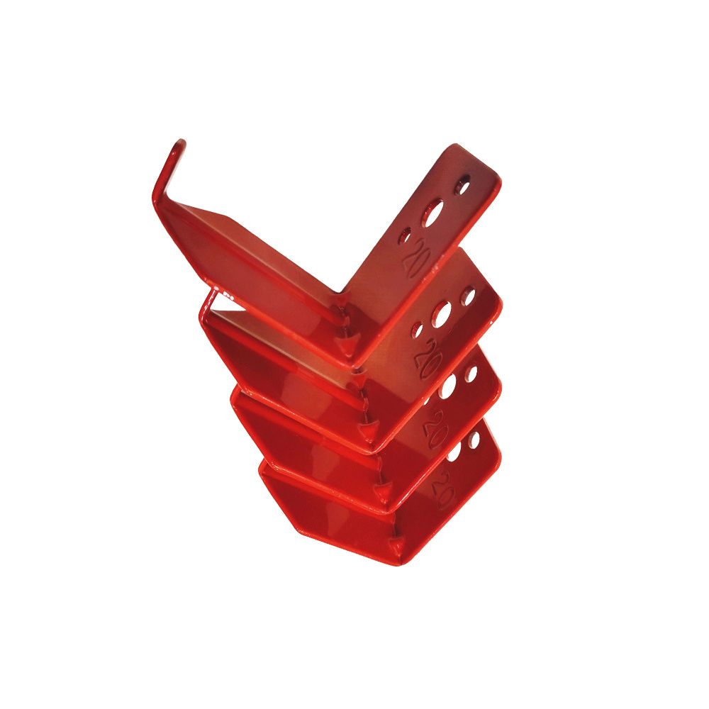 custom metal fabrication and stamping parts suppliers red fire extinguisher mounting bracket