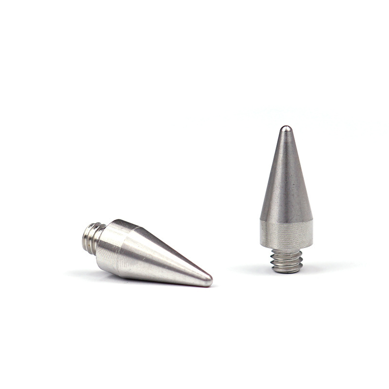 China Custom Stainless Steel Speaker Cone Spike Sharp Shaft CNC Turned Mechanical Part Industrial