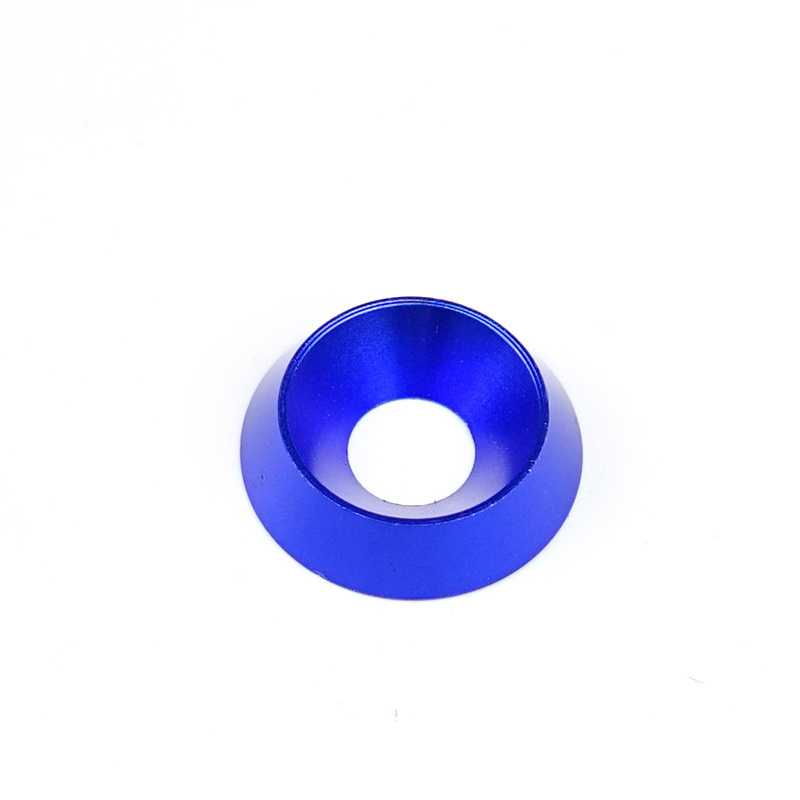 Customized Cheap Price CNC Turning Parts Colorful Fender Washer Aluminum Bumper Washers