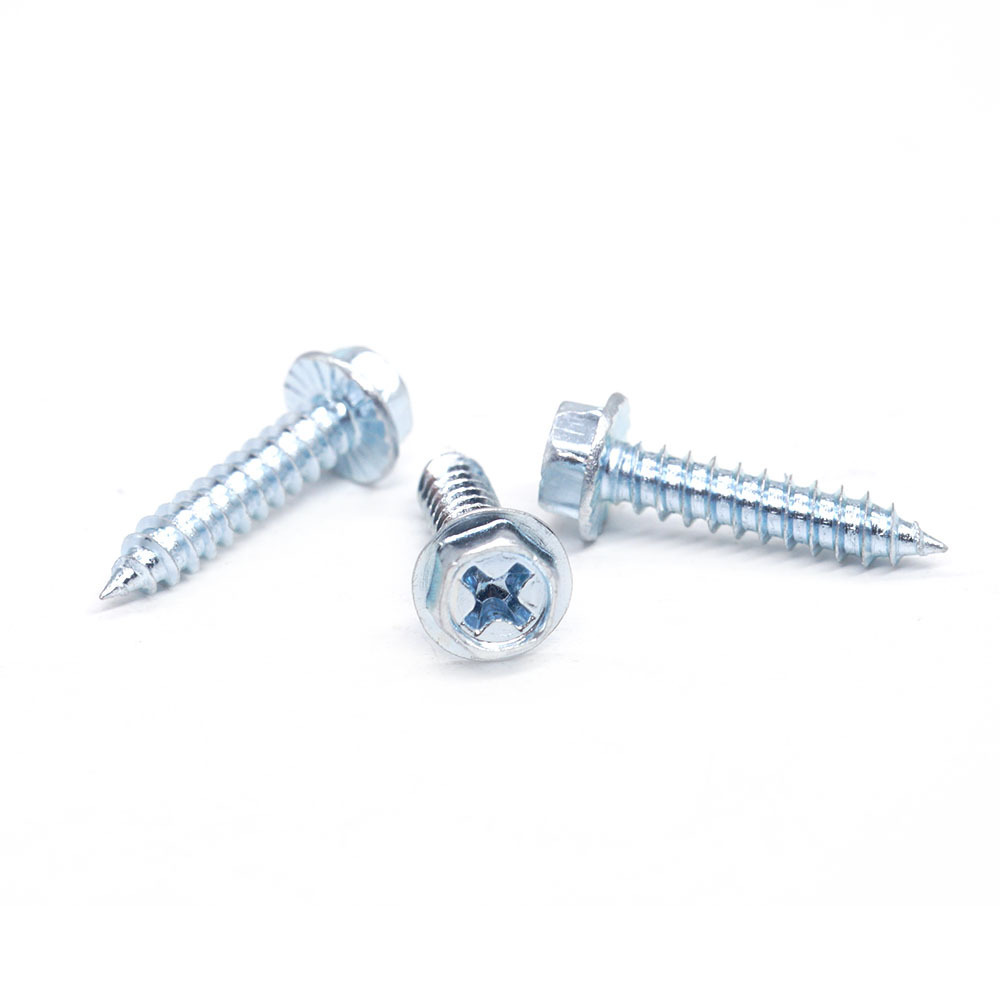 Custom Galvanized Hexagon Screw Drywall Screws Self Tapping Sheet Metal Screws