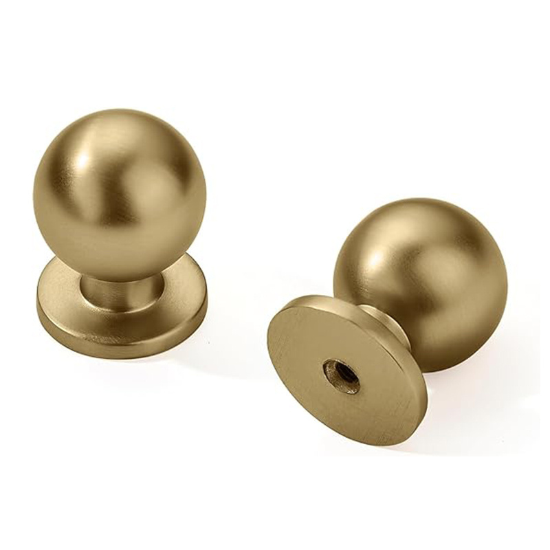 OEM Brushed Brass Stainless Steel Cabinet Knobs Kitchen Knobs