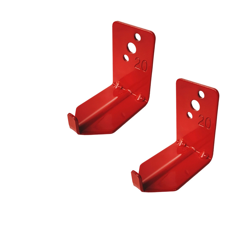 custom metal fabrication and stamping parts suppliers red fire extinguisher mounting bracket