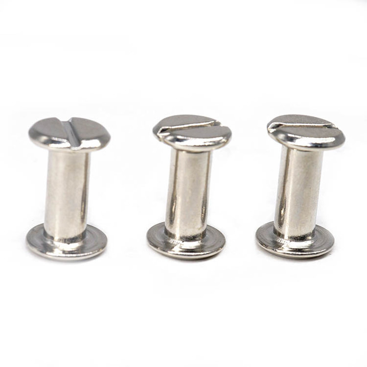 Factory Custom Fasteners Cold Heating Aluminum Rivets Cup Head Semi-tubular Rivets