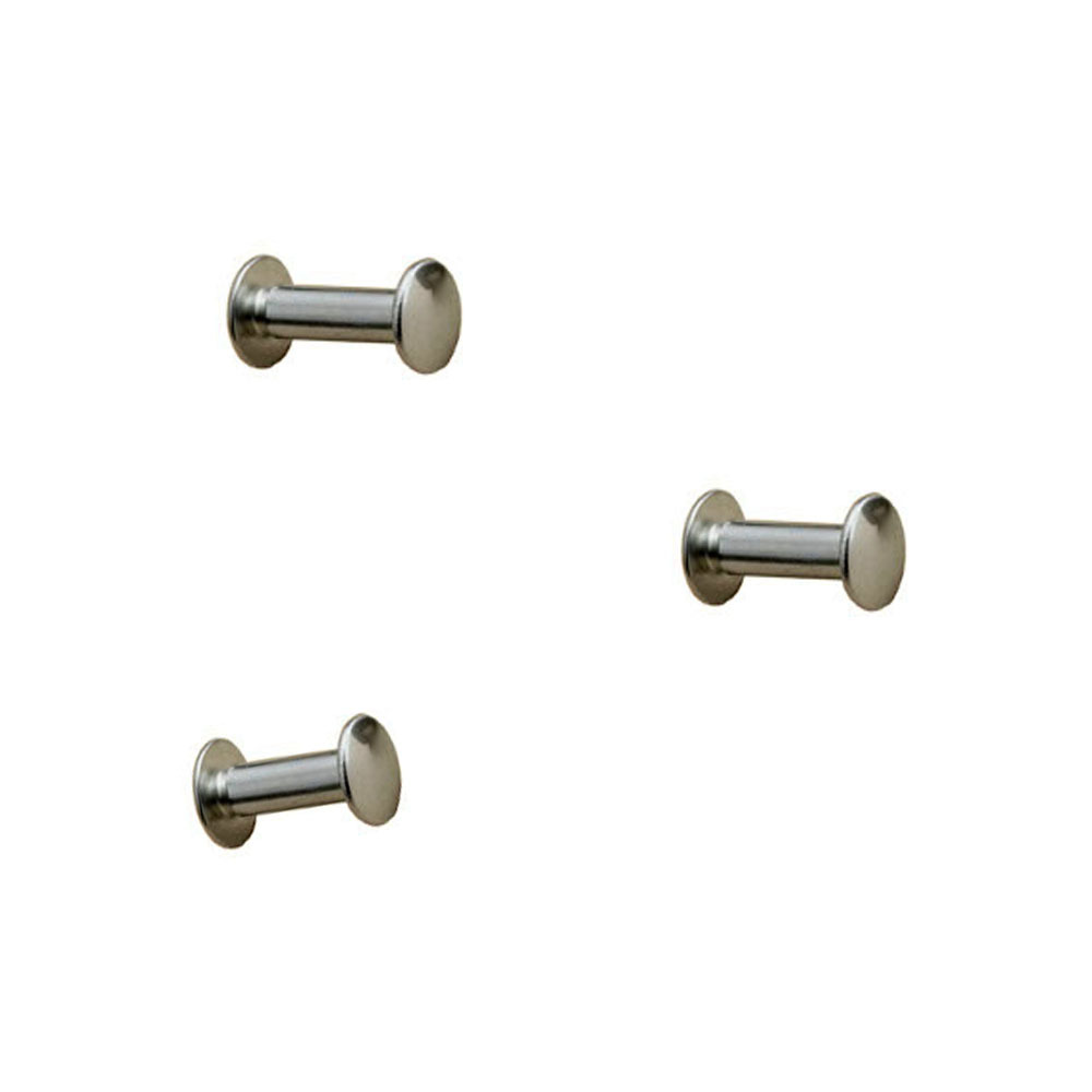 Customized M4 Drywall Screw Low Profile Stainless Steel Chicago Screw Aluminum Copper Material Slotted Drive Metal Binding Post