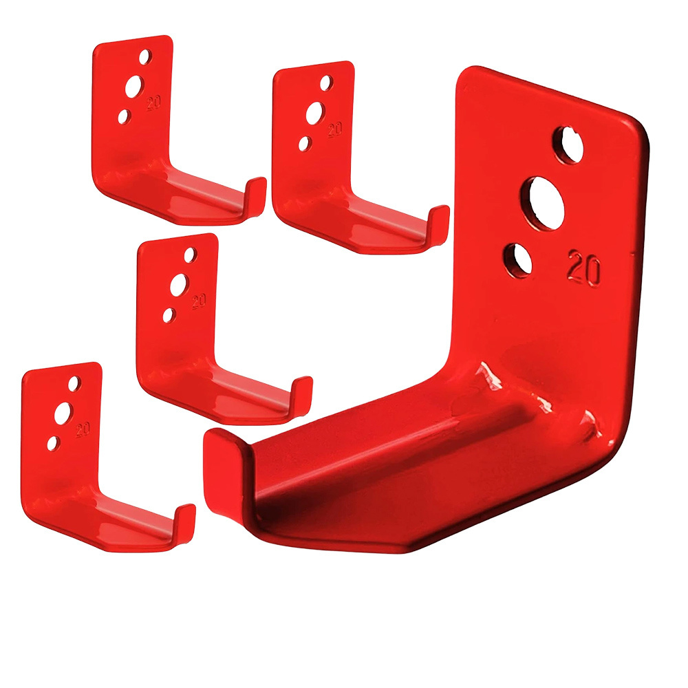 custom metal fabrication and stamping parts suppliers red fire extinguisher mounting bracket